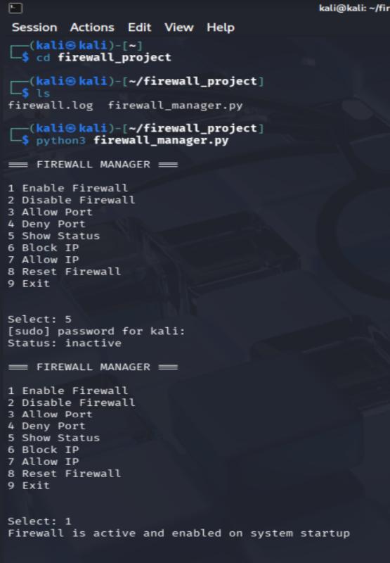 Linux Firewall Automation